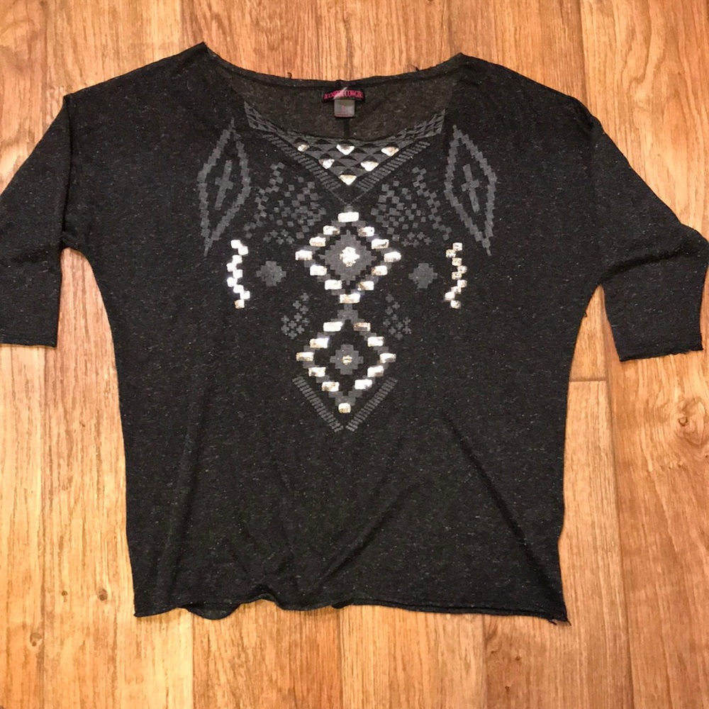 3/4 sleeve sweater